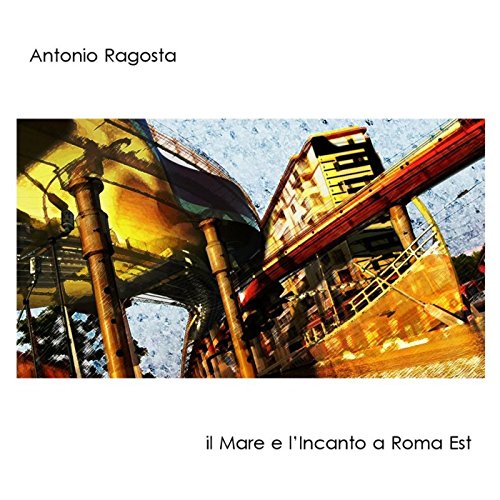 "Album cover with abstract, multi-colored image and artist's name and album title in black text."