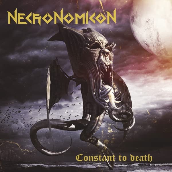 CD cover: demonic figure with wings against a moonlit, stormy sky.