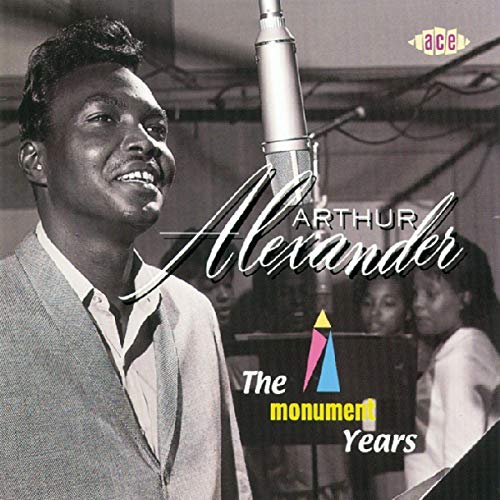 Arthur Alexander CD cover featuring a smiling man with a vintage microphone.