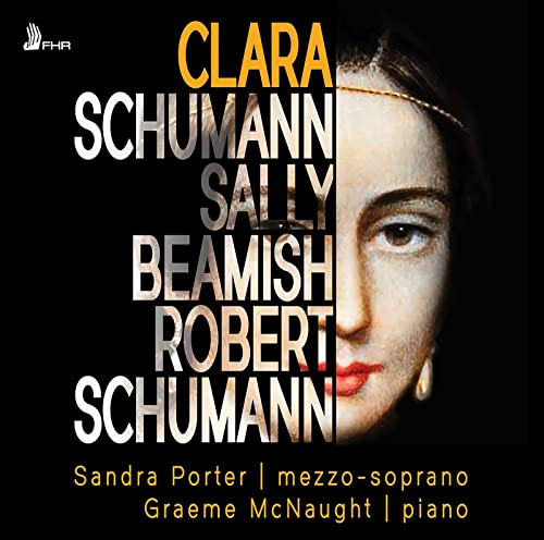 CD cover for "Clara" featuring a portrait of a woman and text.