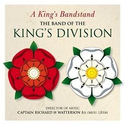 A CD cover featuring red and white roses on a beige background.