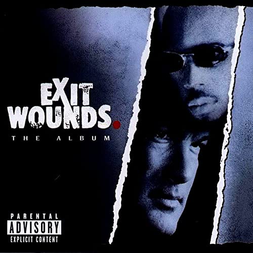 Album cover for “Exit Wounds” featuring DMX and a distressed aesthetic.