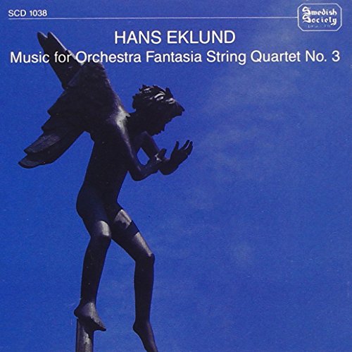 "CD cover with a statue of a winged man against a blue sky."