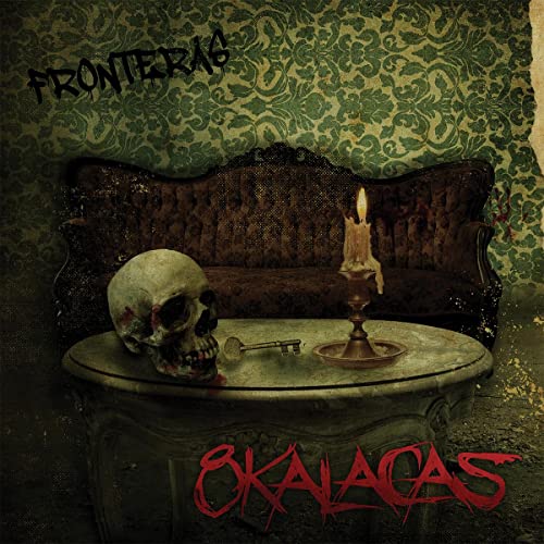 Album cover: skull, ornate furniture, and candle in a darkly decorated room.