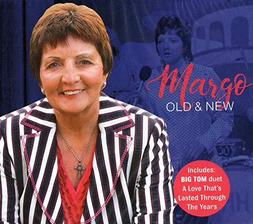 CD cover for Margo’s “Old & New” featuring a portrait of the artist.