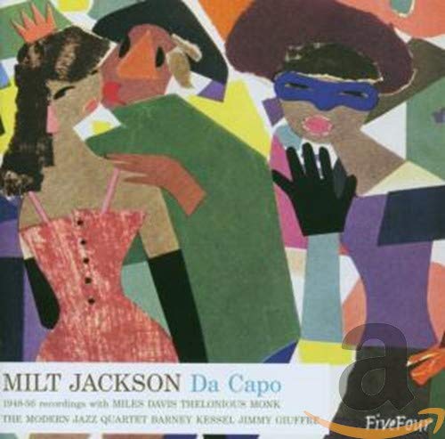 CD cover for Milt Jackson’s “Da Capo” featuring abstract figures.