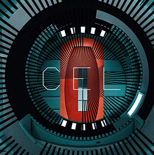 The image shows a red and black abstract design with the word "CEL" in white. For accessibility purposes, a suitable alt text could be: "Album cover with abstract red and black design and 'CEL' in white."