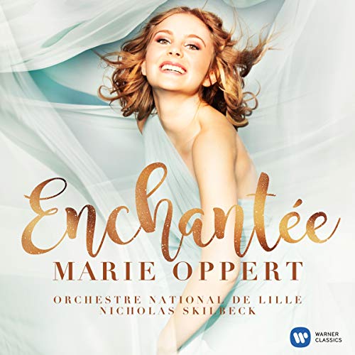CD album cover featuring a woman in flowing white dress, gold and orange text.