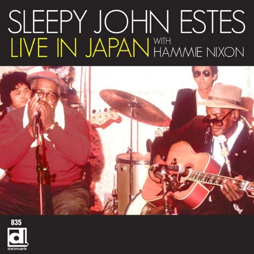 CD cover featuring Sleepy John Estes and Hammie Nixon playing music.