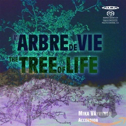 CD cover with abstract tree branches and text “ARBRE DE VIE”.