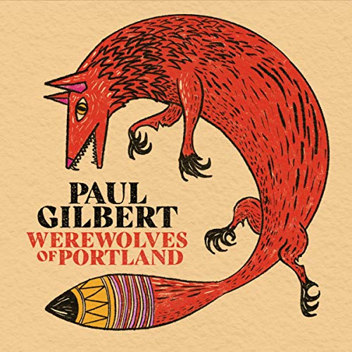 CD cover art: red werewolf illustration with album title text.