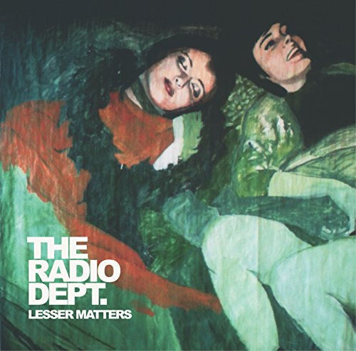 CD case for The Radio Dept.'s “Lesser Matters” album, with barcode.