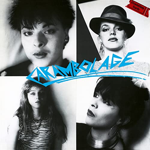 CD cover featuring four black and white portraits of a woman.