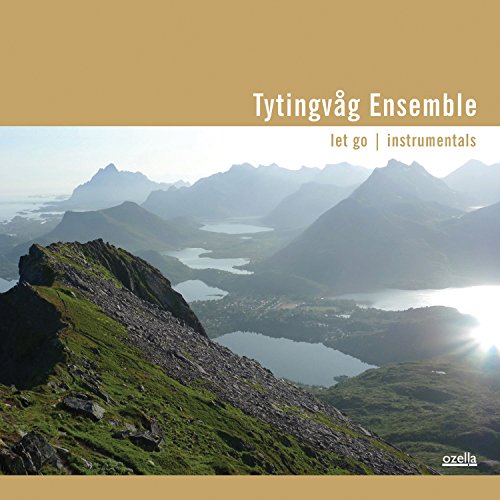 A CD cover featuring a serene mountain landscape with a lake and sun.