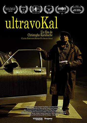 Ultravokal DVD cover: man in coat standing by a car at night.