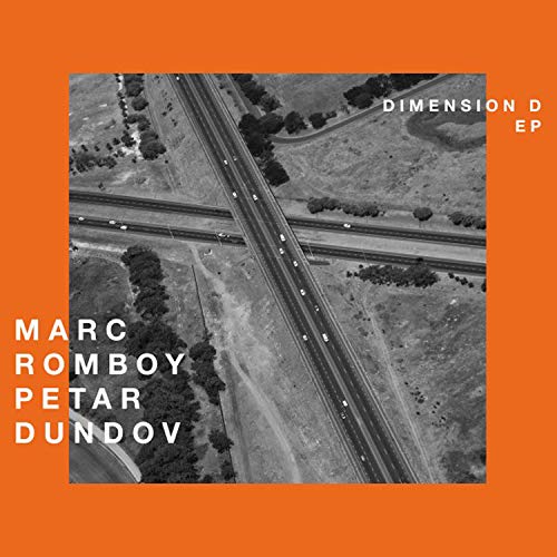 The alt text for the image is: "Orange square with black and white aerial highway image."