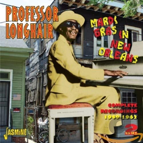 Professor Longhair album cover featuring a smiling musician in a suit.