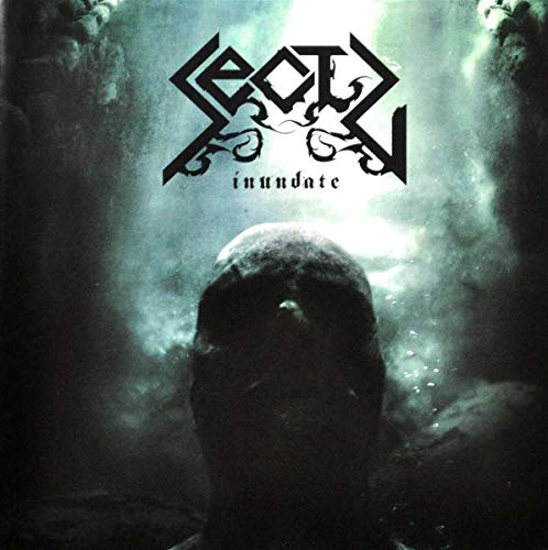 CD cover for Sectuās āInundateā featuring dark, watery imagery and band logo.