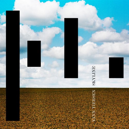 CD cover: black rectangles against a field and cloudy blue sky.