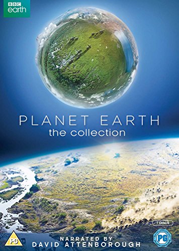 DVD cover featuring a green and blue planet Earth with "Planet Earth: The Collection" text.