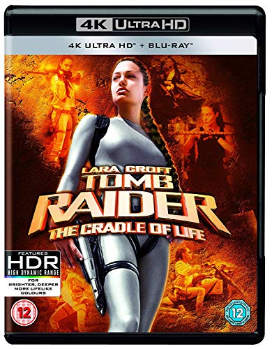Lara Croft: Tomb Raider - The Cradle of Life Blu-ray cover art.