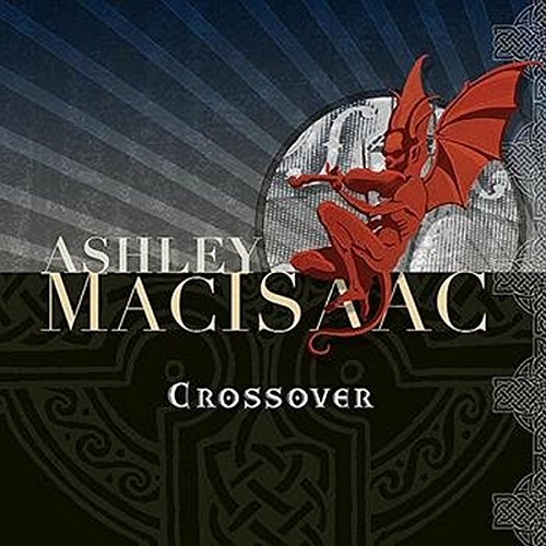 The image is a music album cover. #### Alt text: "Album cover with red dragon, Celtic patterns, and artist's name."