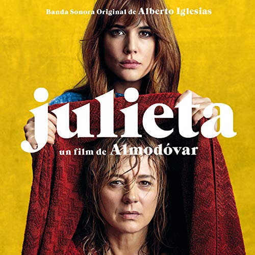 CD cover for "Julieta" soundtrack featuring two women against yellow.