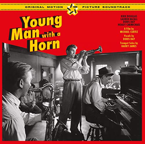 CD cover for “Young Man With A Horn” featuring a jazz band.