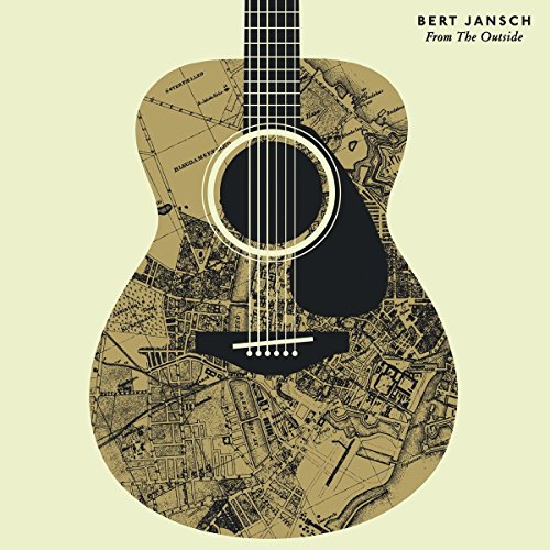 CD cover: acoustic guitar with a map design, titled "From The Outside".