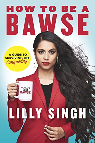 Book cover with a woman in a red blazer holding a mug.