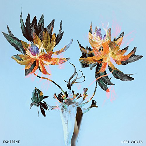 Album cover for Esmerine’s “Lost Voices” featuring floral and antler imagery.