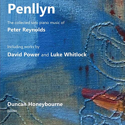 CD cover for “Penllyn” by Peter Reynolds, featuring abstract art.