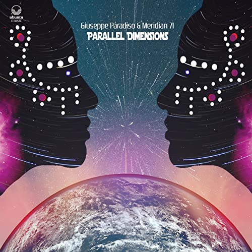 CD cover: two silhouetted faces framing a planet and stars.