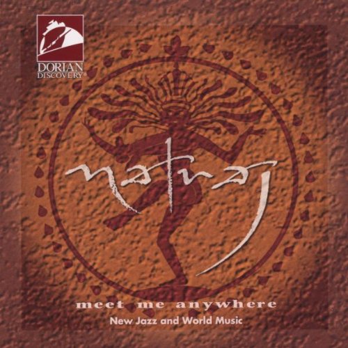 "CD cover with brown background, dancer illustration, and 'Matraj' and 'Meet Me Anywhere' text."
