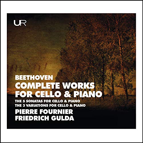 CD cover for Beethoven’s complete cello and piano works by Fournier & Gulda.