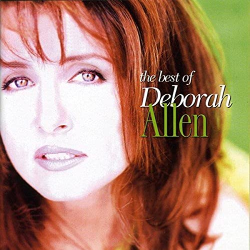 CD cover featuring a close-up portrait of Deborah Allen with red hair.