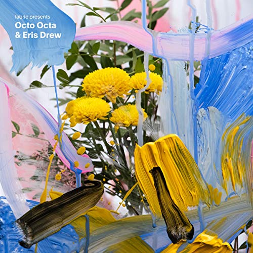 CD cover with yellow flowers and abstract paint strokes.