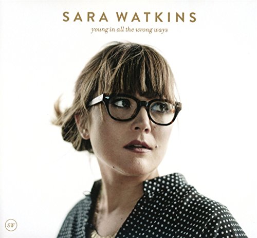 CD cover featuring Sara Watkins, a woman with glasses, looking forward.