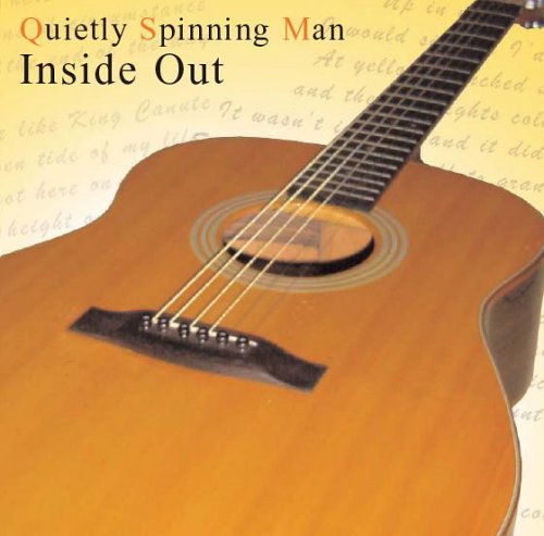 "Album cover featuring a light brown acoustic guitar on a yellow background with text."
