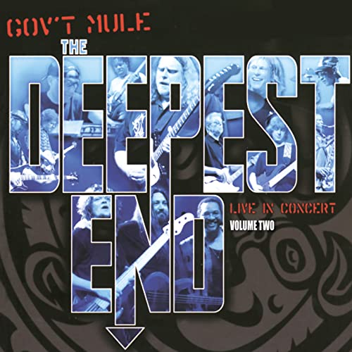 Gov't Mule album cover featuring a band performing live in concert.