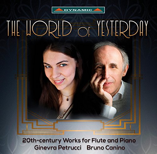 CD cover with a man and woman, titled "The World of Yesterday".