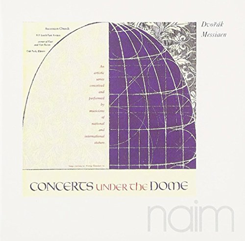 "CD cover with purple and beige design, featuring 'Concerts under the Dome' text."