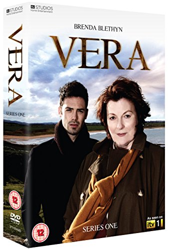 DVD case for "Vera" featuring Brenda Blethyn and a man standing by a river.