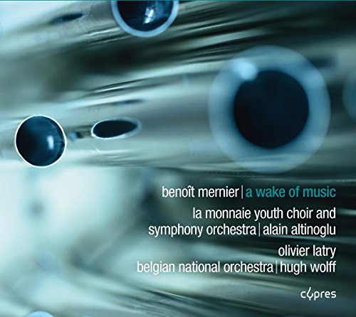 "CD cover featuring a close-up of shiny silver organ pipes with artist and title text."