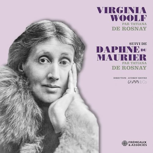 CD cover featuring a black and white portrait of Virginia Woolf.