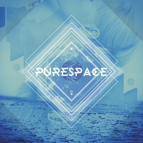 CD cover with blue tones, geometric shapes, and a planetary image.