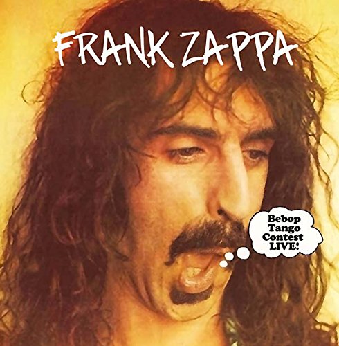Frank Zappa album cover featuring a close-up portrait of the musician.
