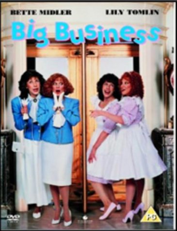 DVD cover for "Big Business" featuring four women in business attire.