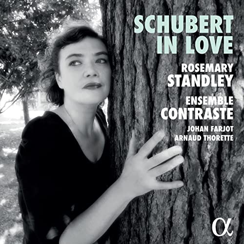 Record cover featuring Rosemary Standley portrait against a tree trunk.