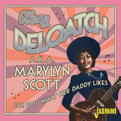 CD cover featuring Mary Deloatch, a singer with a guitar.